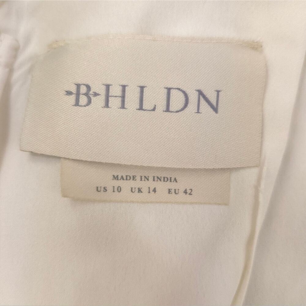 BHLDN Tiered Maxi Dress Minimalist Wedding Gown - Picture 12 of 14